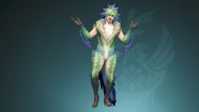 Костюм Эрика: костюм сейкрета с воротником — скриншот 1