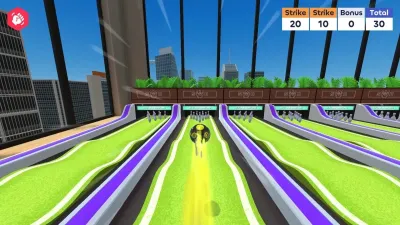 Skyline Bowling: Sweet Style — скриншот 1
