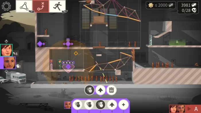 Bridge Constructor: The Walking Dead — скриншот 5
