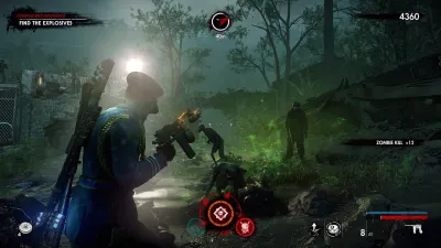 Zombie Army 4: Zombie Gentleman Dress Uniform Character — скриншот 6