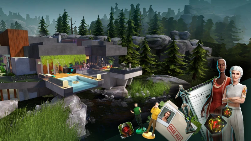 Cluedo: Whispering Pines Retreat Crime Scene Bundle