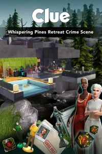 Cluedo: Whispering Pines Retreat Crime Scene Bundle