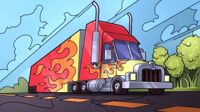 Coloring Book: Vehicles — скриншот 2