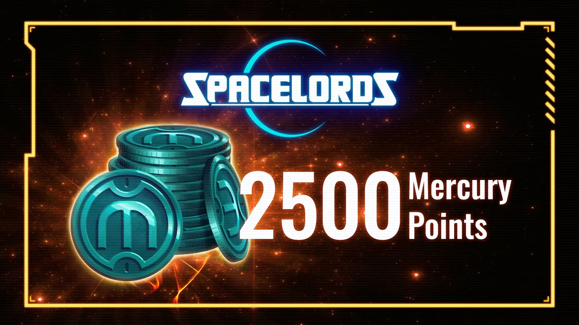 2500 Mercury Points
