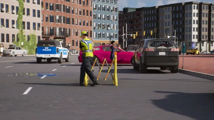 Police Simulator: Patrol Officers: Accident Pack — скриншот 3
