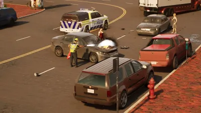 Police Simulator: Patrol Officers: Accident Pack — скриншот 4