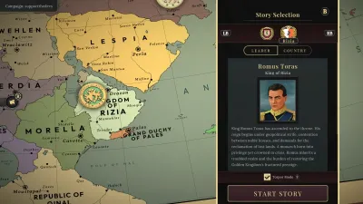 Suzerain: Kingdom of Rizia — скриншот 1