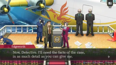 Ace Attorney Investigations Collection — скриншот 1