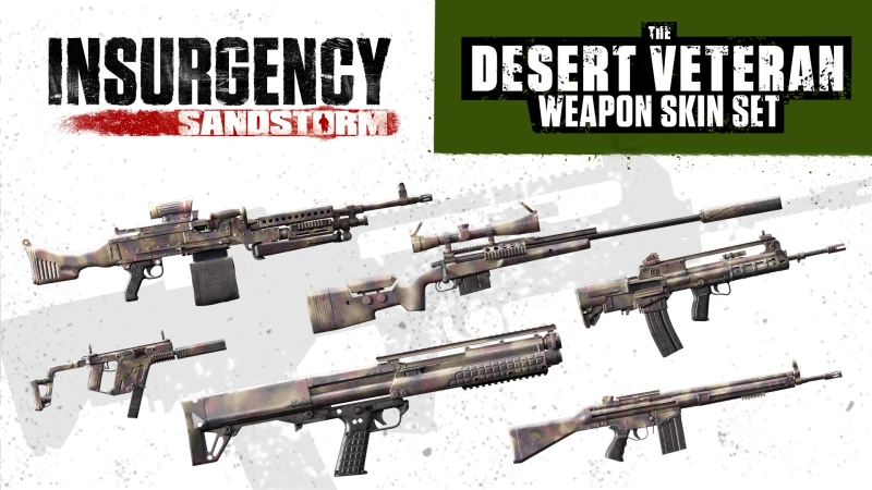 Insurgency: Sandstorm - Desert Veteran Weapon Skin Set