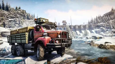 SnowRunner - Season 15: Oil & Dirt — скриншот 3