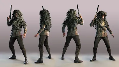 Sniper Elite 5: Concealed Target Weapon And Skin Pack — скриншот 6