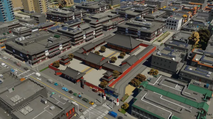 Cities: Skylines II - Creator Pack: Dragon Gate — скриншот 8