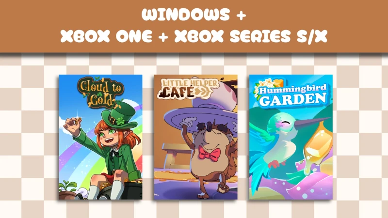 Hummingbird Garden + Cloud to Gold + Little Helper Café (Bundle)