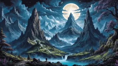 Splash of Color: Mountains DLC — скриншот 2