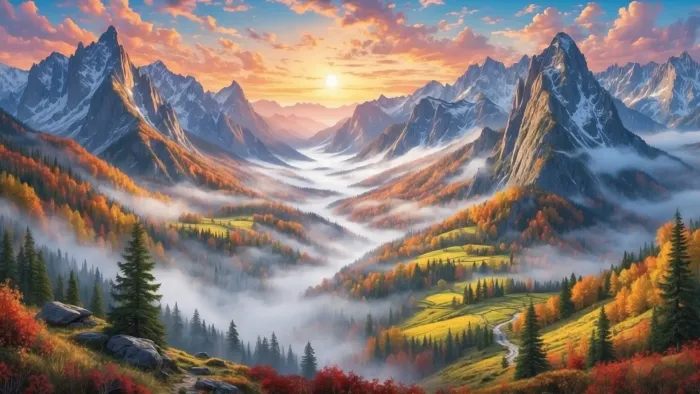 Splash of Color: Mountains DLC — скриншот 3