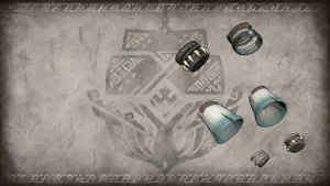 Элемент многослойных доспехов для охотника «Летние браслеты»