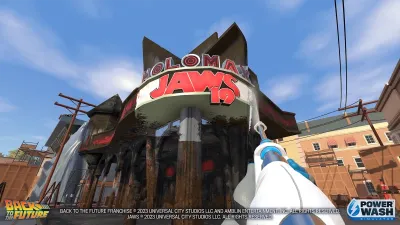 Особый набор "Назад в будущее" для PowerWash Simulator — скриншот 3