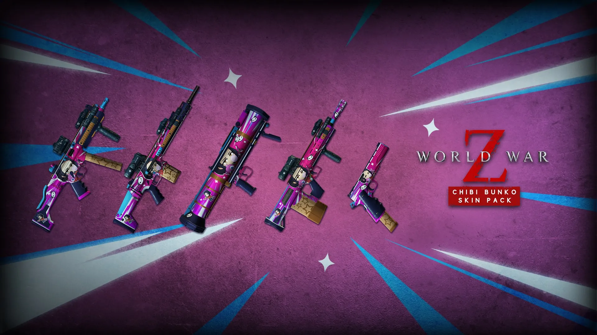 World War Z - Chibi Bunko Skin Pack