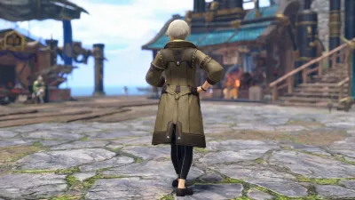 Элемент многослойных доспехов охотника «Осенний шарф» — скриншот 1