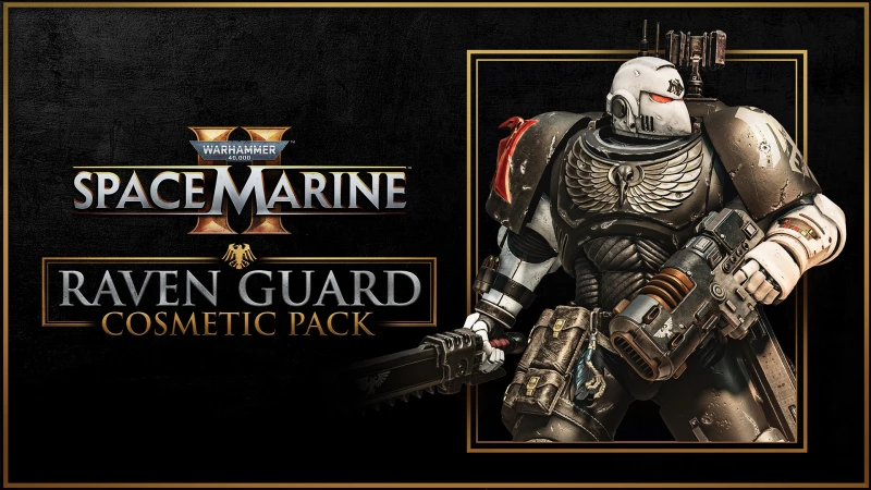 Warhammer 40,000: Space Marine 2 - Raven Guard Cosmetic Pack