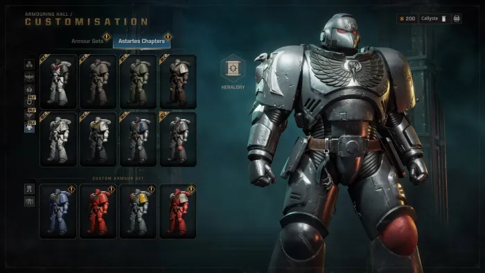 Warhammer 40,000: Space Marine 2 - Raven Guard Cosmetic Pack — скриншот 15