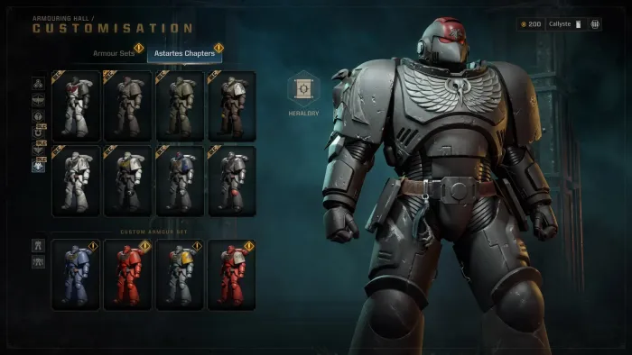Warhammer 40,000: Space Marine 2 - Raven Guard Cosmetic Pack — скриншот 9