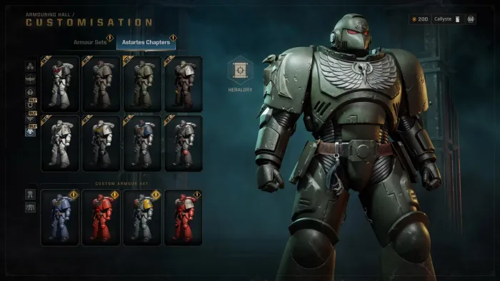 Warhammer 40,000: Space Marine 2 - Raven Guard Cosmetic Pack — скриншот 10