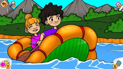 Coloring Book: Treasure Adventure — скриншот 1