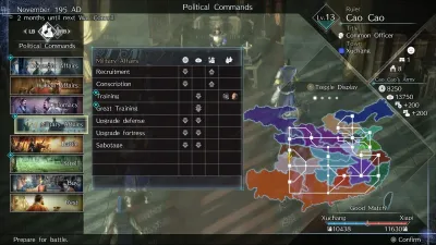 DYNASTY WARRIORS 9 Empires — скриншот 3