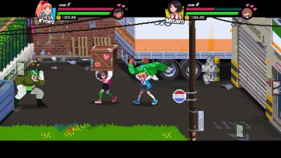 River City Girls 1, 2, and Zero + Double Dragon DLC Bundle — скриншот 8