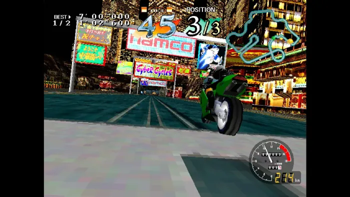 Arcade Archives 2 CYBER CYCLES — скриншот 4