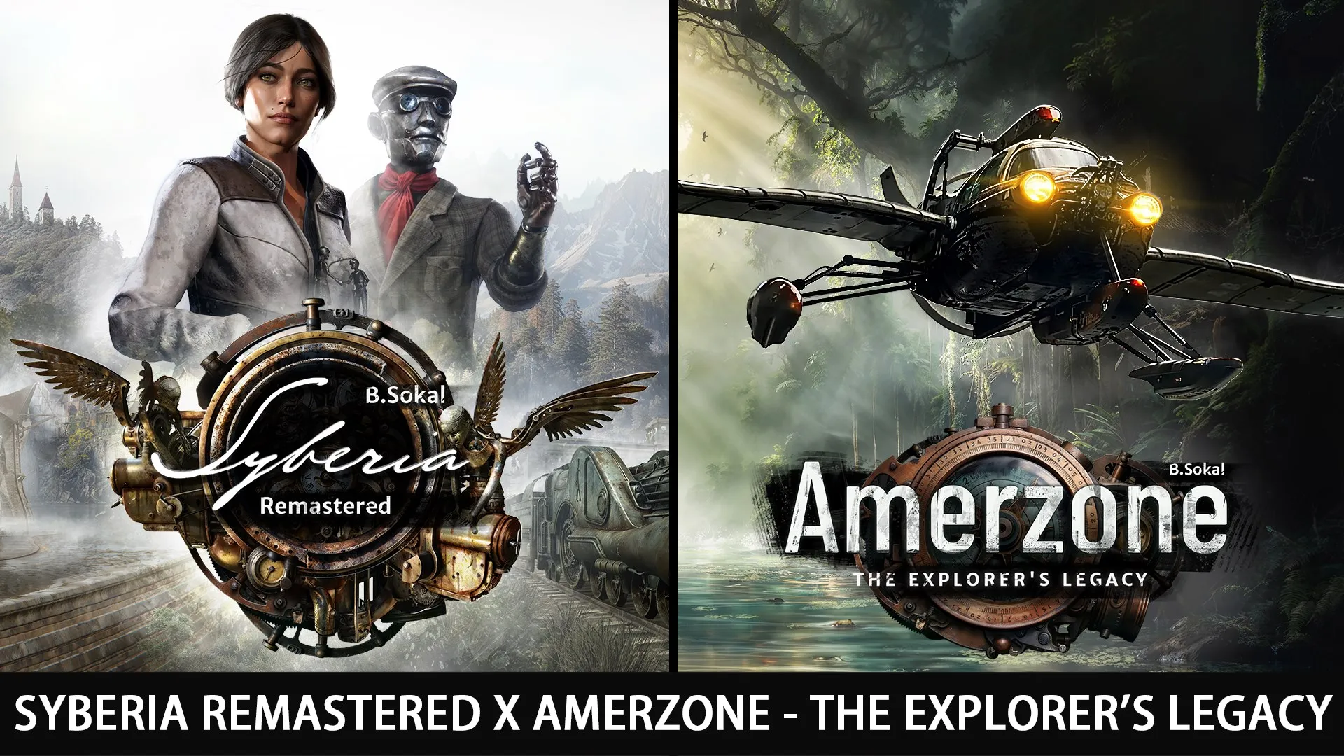 Syberia Remastered x Amerzone - The Explorer's Legacy