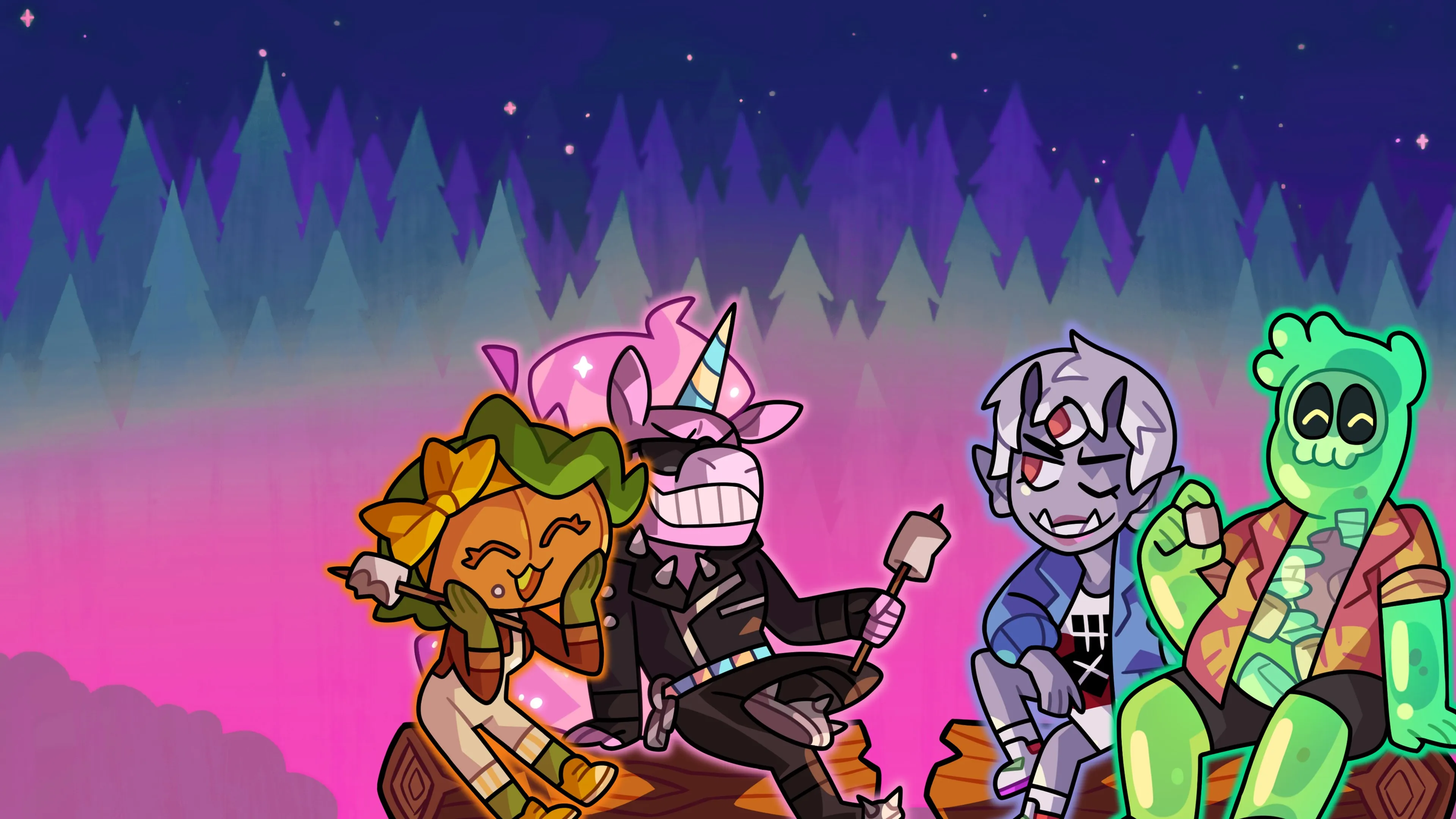 Monster Camp Character Pack - Colorful Campers