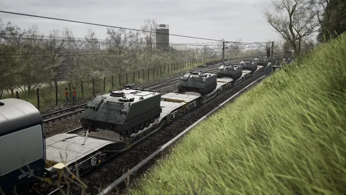 Train Sim World® 6: Cargo Line Vol. 4 - Military — скриншот 3