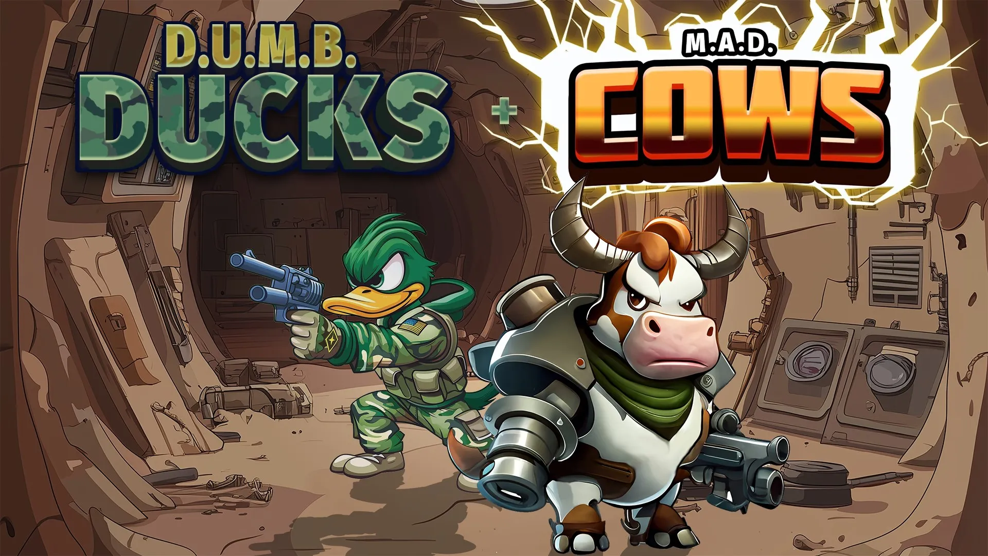 M.A.D. Cows and D.U.M.B. Ducks Bundle — трейлер