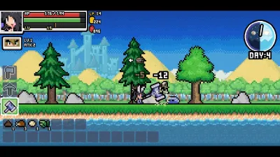 Ultra Pixel Survive — скриншот 1