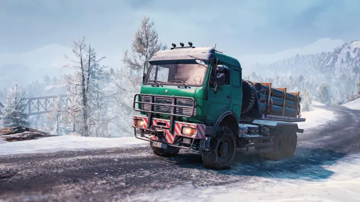 SnowRunner - Mercedes-Benz Trucks Dual Pack 2 — скриншот 3