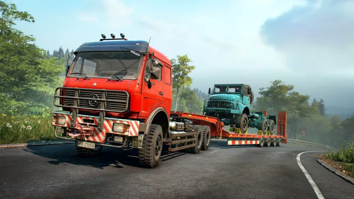 SnowRunner - Mercedes-Benz Trucks Dual Pack 2 — скриншот 5