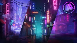 AAA Dynamic Scenes - Neon of Cyber Alleys