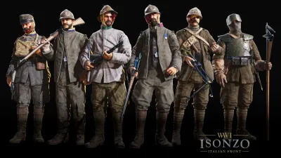 Isonzo - Shellshocked Units Pack (Windows) — скриншот 14