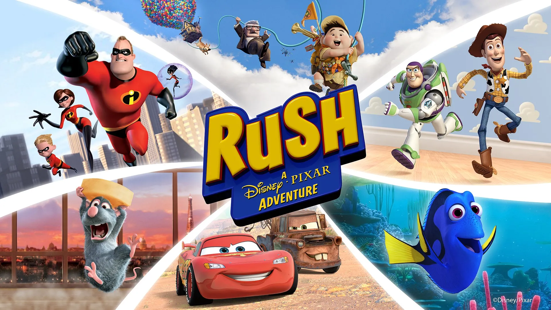 Rush: A DisneyPixar Adventure — трейлер