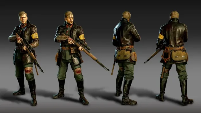 Zombie Army 4: Hermann Wolff Werner Outfit — скриншот 5