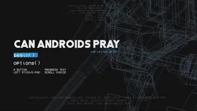 CAN ANDROIDS PRAY: BLUE — скриншот 1