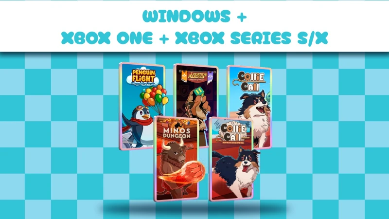 Penguin Flight 2 Minos Dungeon Legends 2 Collie 1 Collie 2 (Bundle)