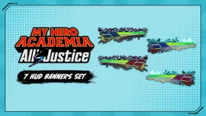 MY HERO ACADEMIA: All’s Justice - 7 HUD Banners Set
