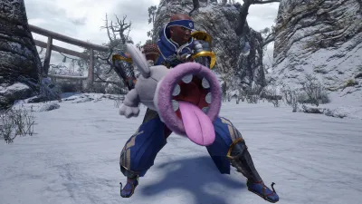 Многослойное оружие охотника «Набитая Кезу» (легкое лукорудие) — скриншот 3