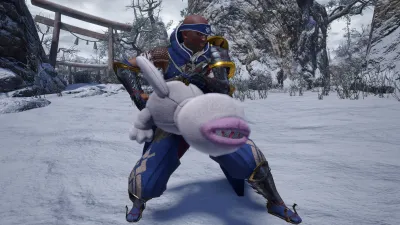 Многослойное оружие охотника «Набитая Кезу» (легкое лукорудие) — скриншот 4