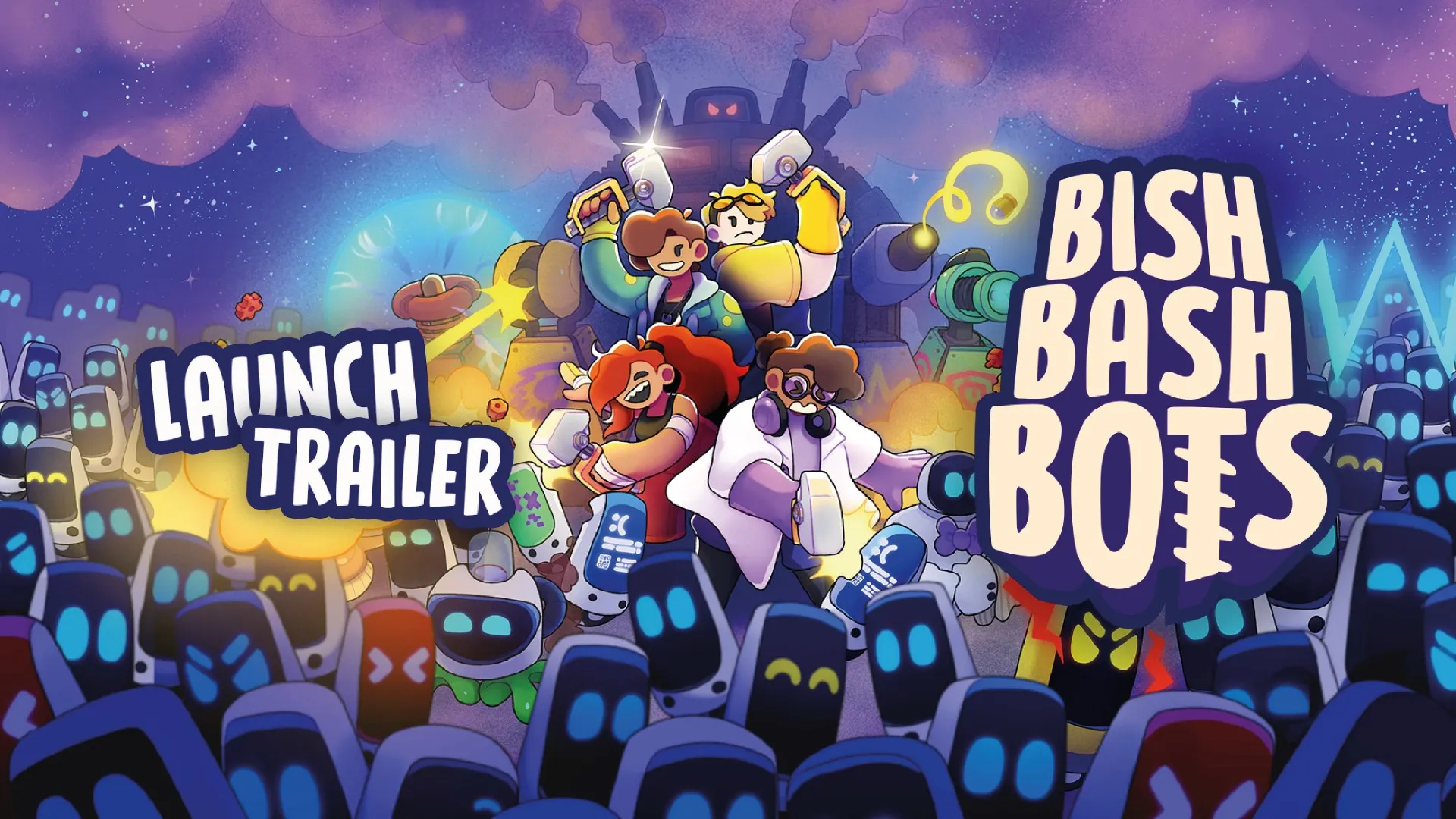 Bish Bash Bots — трейлер