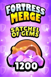 Fortress Merge: Satchel of Gems - 1200