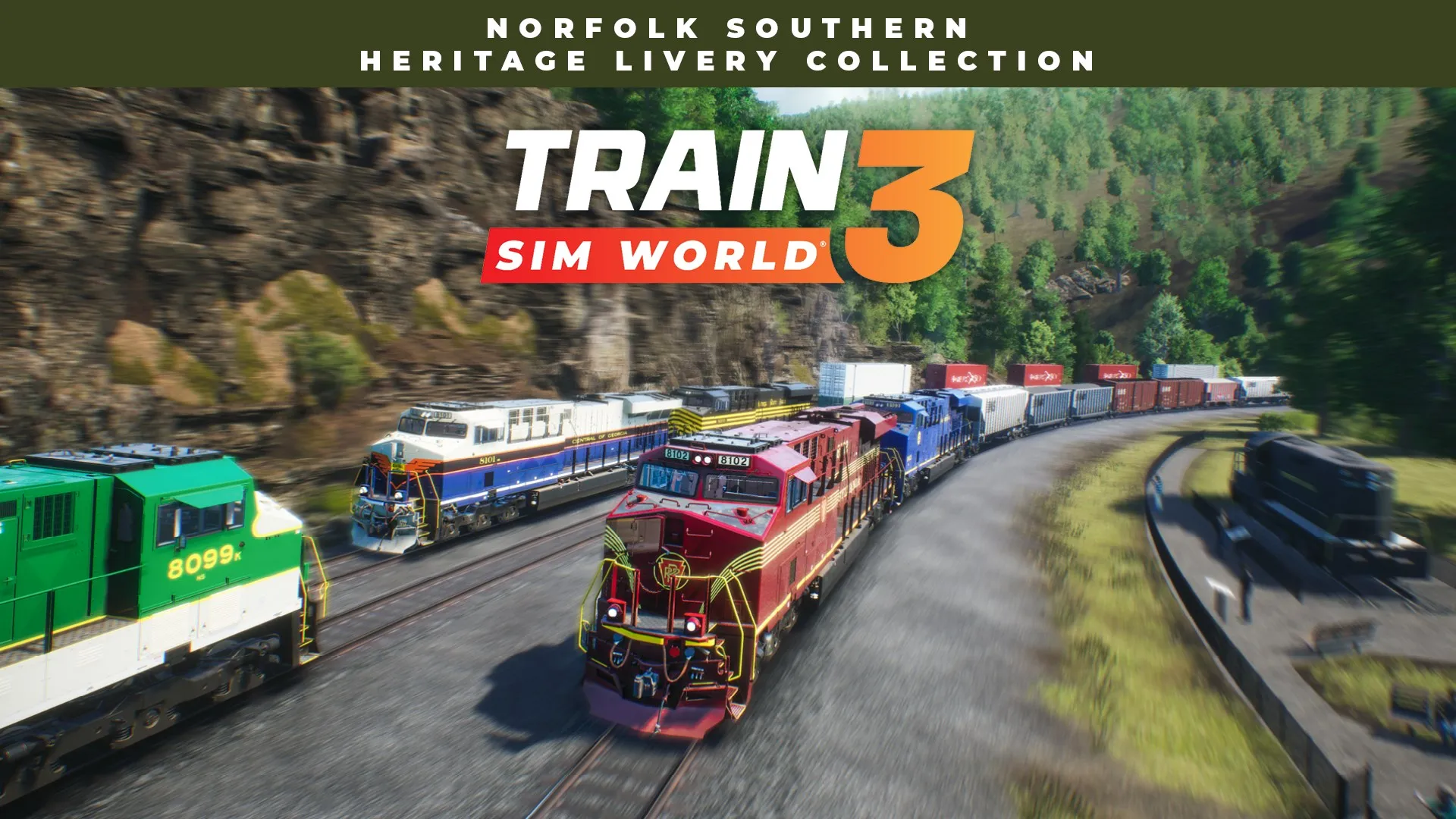 Train Sim World® 3: Norfolk Southern Heritage Livery Collection Add-On